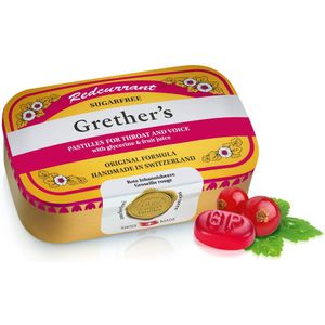 Grethers Redcurrant+Vitamin C zuckerfrei Pastillen 110 g
