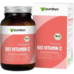 Purabyo Bio Vitamin C 120 St Kapseln