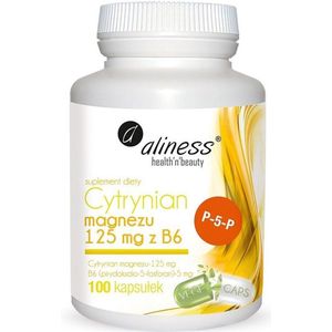 Aliness Magnesiumcitrat 125 mg mit B6 (P-5-P) 100 St
