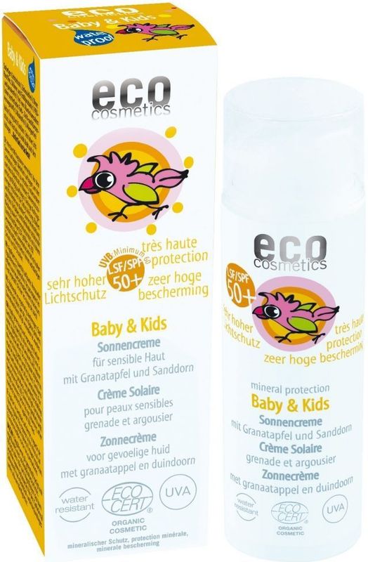 Baby/Kinder Bio Sonnensch.LSF 50+ Granat./Sand.Cr. 50 ml Sonnenschutzcreme