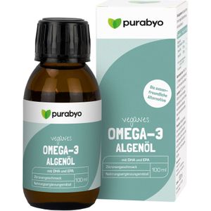 Purabyo Omega-3 Algenöl Flüssig 100 ml Flüssigkeit zum Einnehmen