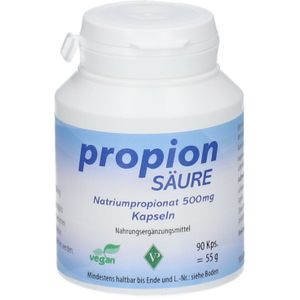 Propionsäure 500 mg vegan Kapseln 90 St
