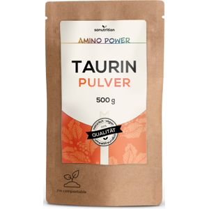 Sanutrition® - reines Taurin 500 g Pulver