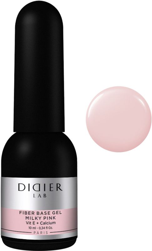 didierlab Nagellack Base milky pink 10 ml