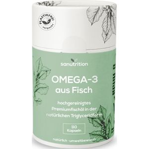 Sanutrition® - Omega-3 aus Fischöl 110 St Kapseln