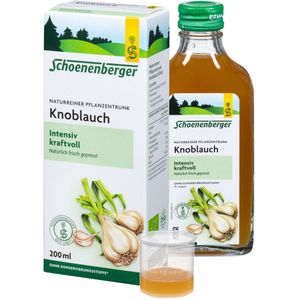 Knoblauchsaft Schoenenberg Bio 200 ml Saft