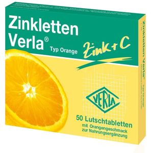 Zinkletten Verla Orange Lutschtabletten 50 St