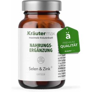 Kräutermax Selen und Zink plus Kapseln 60 St