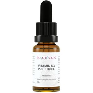 plantoCAPS® Vitamin D3 PUR | 1.000 IE 15 ml Tropfen