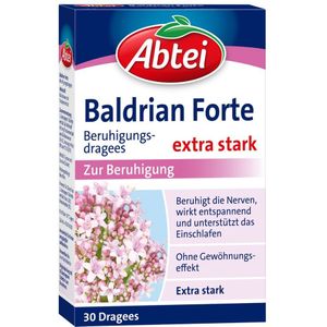 Abtei Baldrian forte überzogene Tabletten 30 St Überzogene