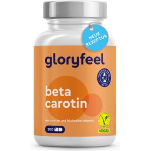 gloryfeel® Beta Carotin Karottenextrakt Kapseln 200 St