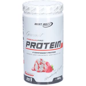 BBN Gourmet Premium Pro Strawberry Cream Pulver 500 g