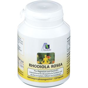 Rhodiola Rosea 200 mg Vegi Kapseln 120 St
