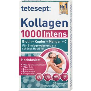 Tetesept Kollagen 1000 Intens Tabletten 30 St