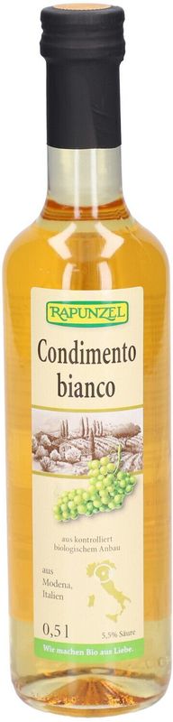 Rapunzel Condimento Bianco 500 ml Keine Angabe