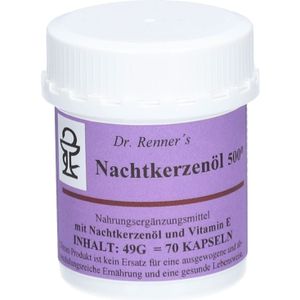 Nachtkerzenöl 500 mg Dr.Renner's Kapseln 70 St