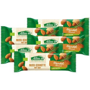 Allos Bio Nuss-Schnitte, Mandel 5x30 g Riegel
