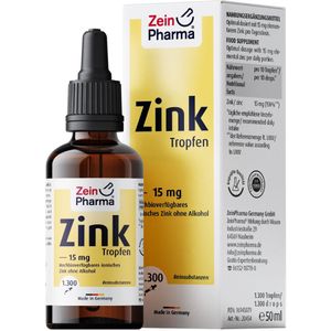 Zink Tropfen 15 mg ionisiert 50 ml zum Einnehmen