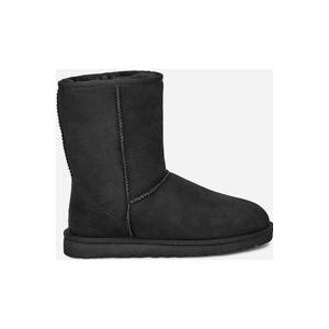 UGG® Classic Short voor heren | Laarzen van warme sheepskin op UGG®.com/eu/nl/nl in Black, Maat 45, Leder