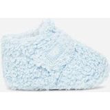 UGG® Bixbee Laarzen voor Grote Kinderen in Sky Blue Curly Faux Fur, Maat 16, Polyester/Fleece