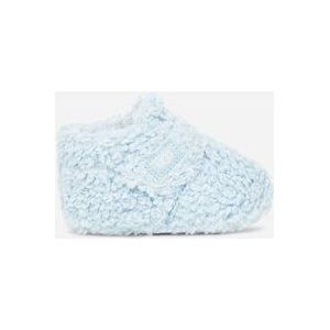 UGG® Bixbee Laarzen voor Grote Kinderen in Sky Blue Curly Faux Fur, Maat 16, Polyester/Fleece