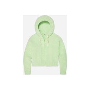 UGG® Hana Zip-hoodie voor dames  in Verdigris, Maat L, Polyester