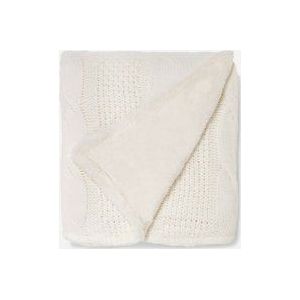 UGG® Erie Throw 50"" X 70"" in White, Maat NA, Other