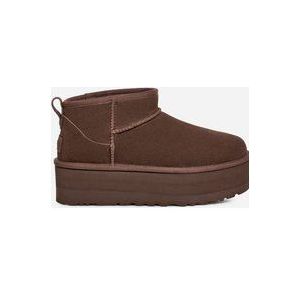 UGG® Classic Ultra Mini Platform-laars voor dames  in Brown, Maat 41, Suede