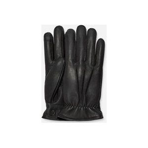 UGG® 3 Point leren handschoen in Black, Maat M, Polyester