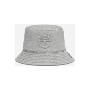 UGG® X Telfar Bucket Hat in Heather Grey, Maat S/M, Polyester/Viscose/Fleece