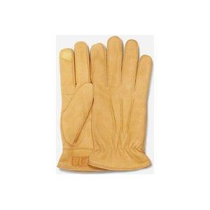 UGG® M 3 Point Leather Glove in Brown, Leder