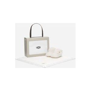 UGG® Bixbee-laarsje en Lovey-dekentje voor kinderen  in White, Maat 18, Textiel