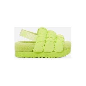 UGG® Scrunchita voor Dames in Pale Chartreuse, Maat 38, Polyester/Wol