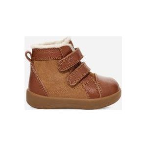 UGG® Baby Rennon II-sneaker in Brown, Maat 16, Leder