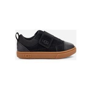 UGG® Rennon Low-sneaker voor kinderen  in Black, Maat 27.5, Leder