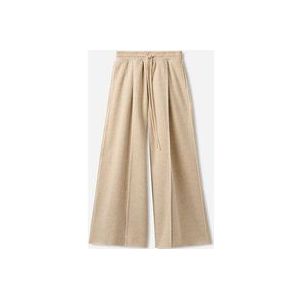 UGG® Classic Wide Leg-broek in Sand Heather, Maat L, Katoenmix