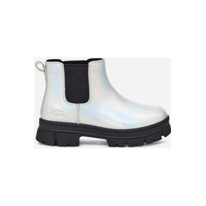 UGG® Ashton Chelsea Shine-laars in Silver, Maat 38, Leder