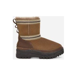 UGG® Classic Mini TrailGazer-laars in Hickory, Maat 40, Suede