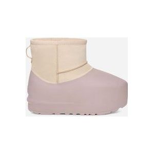 UGG® Classic Mini Pumped Molded-laars in Beige, Maat 42, Suede