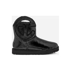 UGG® x TELFAR Logo Mini Crinkle in Black, Maat 40, Leder