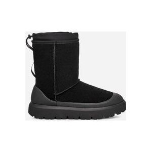 UGG® Classic Short Weather Hybrid-laars in Black, Maat 45, Suede