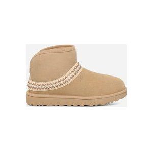 UGG® Classic Mini Crescent-laars voor Dames in Brown, Maat 43, Shearling