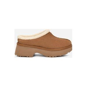 UGG® New Heights Cozy-klomp voor Dames in Brown, Maat 43, Suede