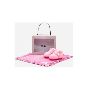 UGG® Bixbee-laarsje en Lovey-dekentje voor kinderen  in Pink, Maat 20.5, Textiel