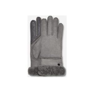 UGG® Seamed Tech Handschoenen voor Dames in Grey, Maat L, Shearling