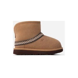 UGG® Classic Mini Crescent-laars voor Grote Kinderen in Brown, Maat 27.5, Shearling