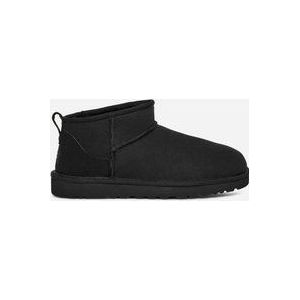 UGG® Classic Ultra Mini-laars voor heren  in Black, Maat 46, Suede