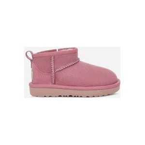 UGG® Classic Ultra Mini-laars voor kinderen  in Dusty Orchid, Maat 27.5, Suede