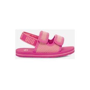 UGG® Lennon Slingback-sandaal voor kinderen  in Sugilite/Strawberry Milkshake, Maat 23.5, Textiel