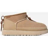 UGG - Classic Ultra Mini Crafted Regenerate - Enkellaarsjes - Beige